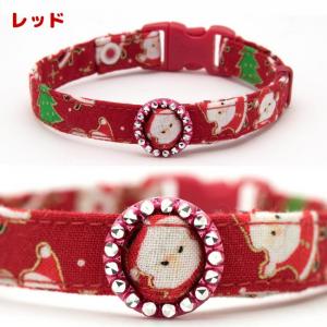ゴロにゃんオリジナル デイリーEX猫首輪 まあるいサンタさん