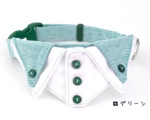 ちょこトレンディー猫首輪 トレボットーニ ドレスシャツ ダンガリー