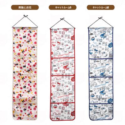 ゴロにゃんオリジナル じゃらし専用ウォールポケット 猫柄 ( ウォール